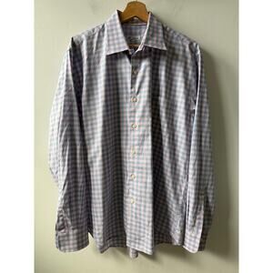 Peter Millar long sleeve button up men's size large
